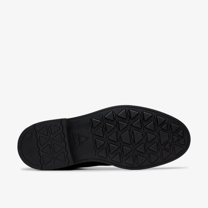 Newford Mid Black Leather | Clarks US