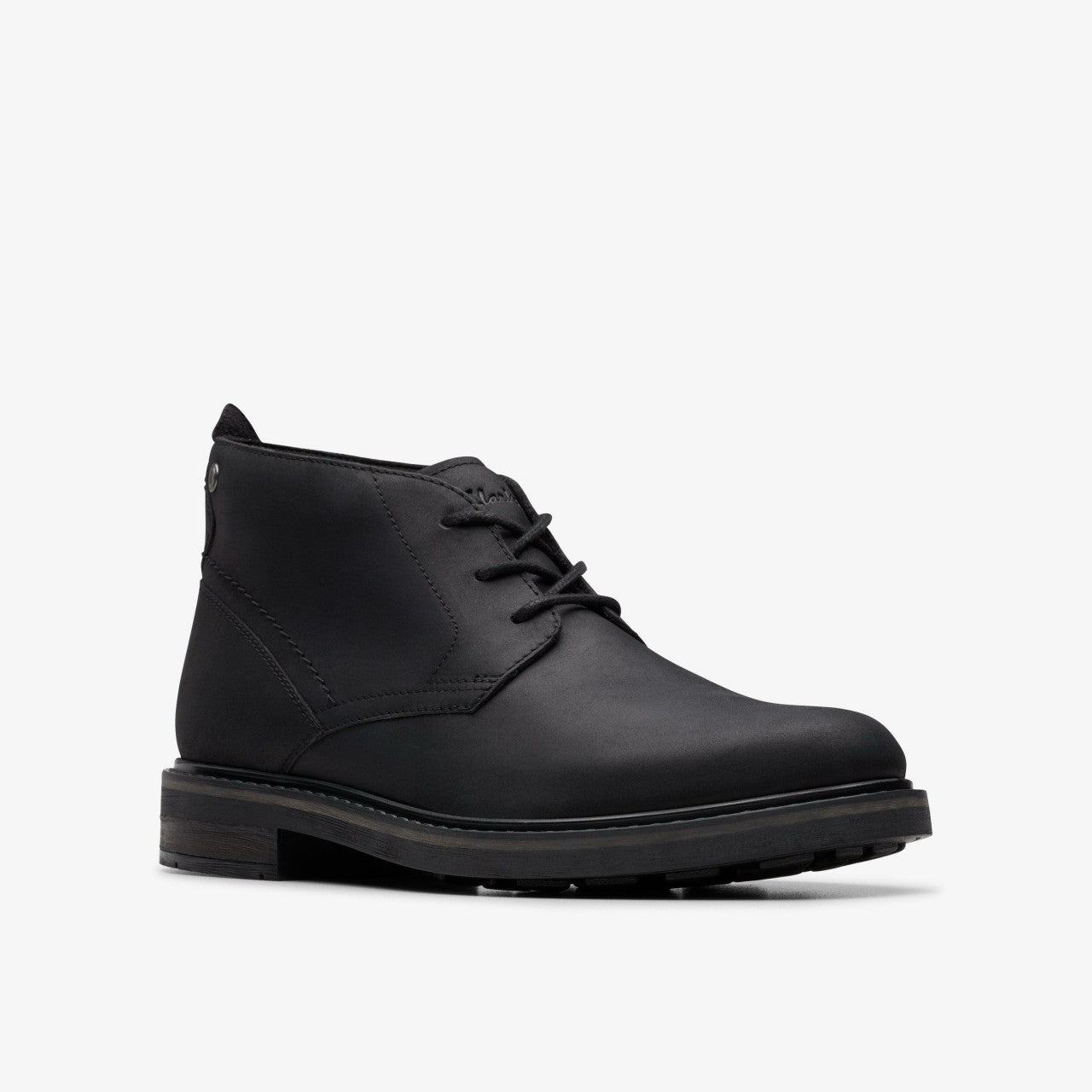 Newford Mid Black Leather | Clarks US