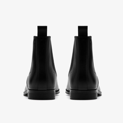 Paulton Easy Black Leather | Clarks Onsale