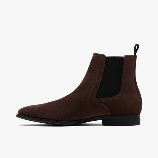 Paulton Easy Dark Brown Suede | Clarks Sale