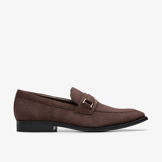 Paulton Lo Dark Brown Suede | Clarks For Sale