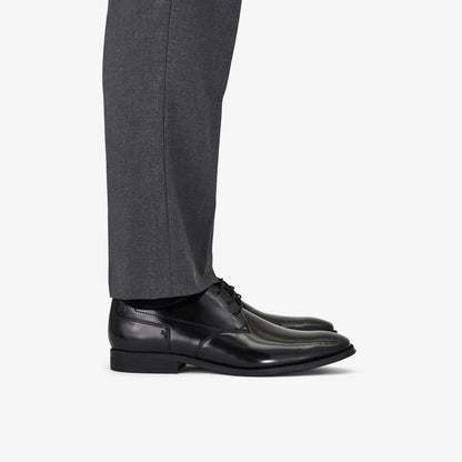 Paulton Lace Black Hi Shine Leather | Clarks Onsale