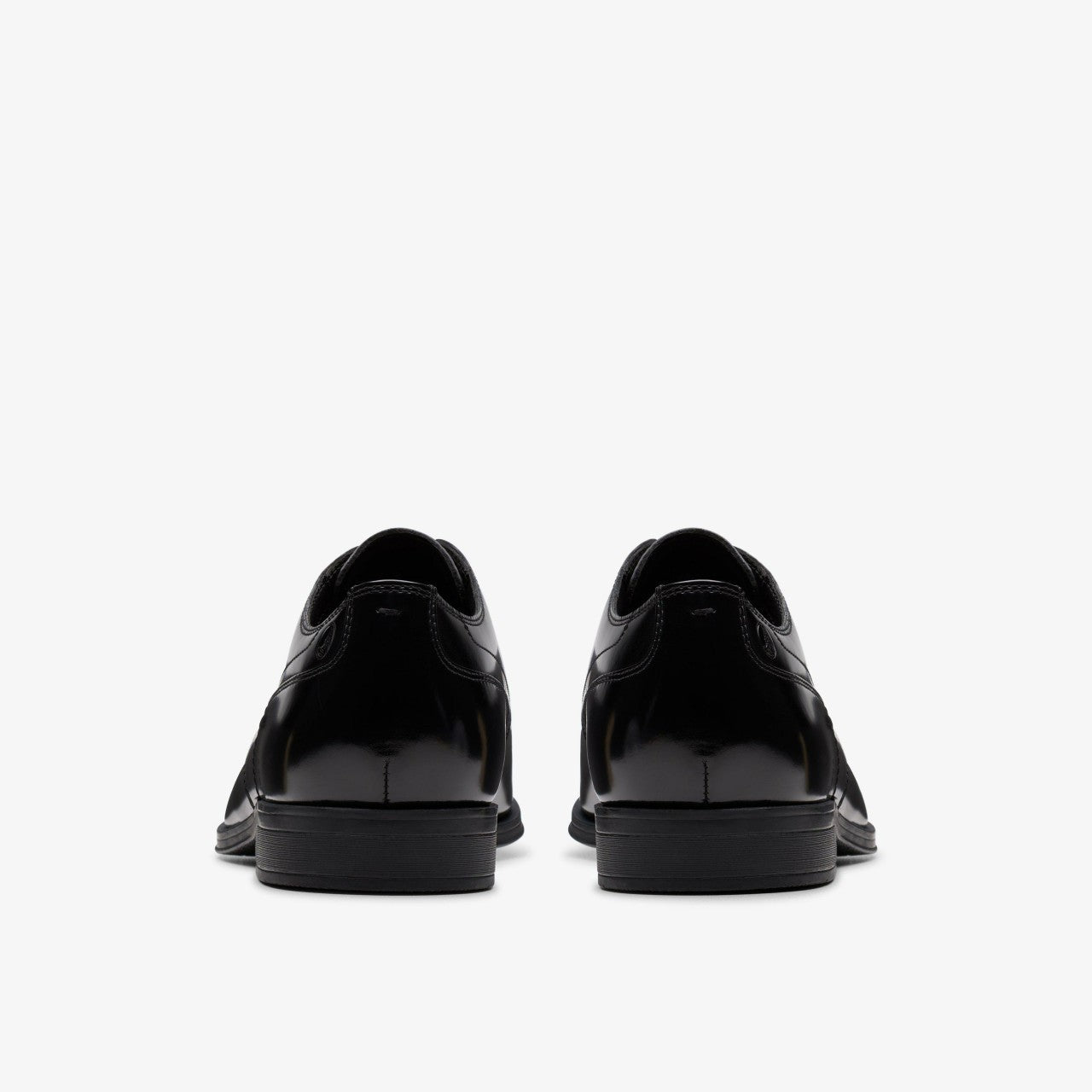 Paulton Lace Black Hi Shine Leather | Clarks Onsale
