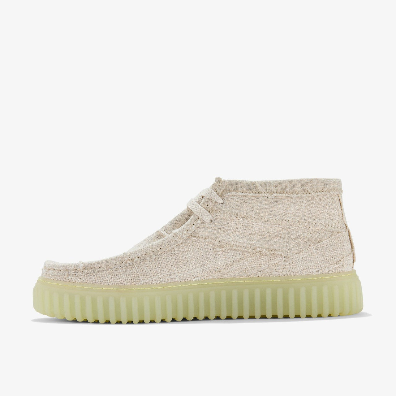 Torhill Hallow Off White Textile | Clarks Discount