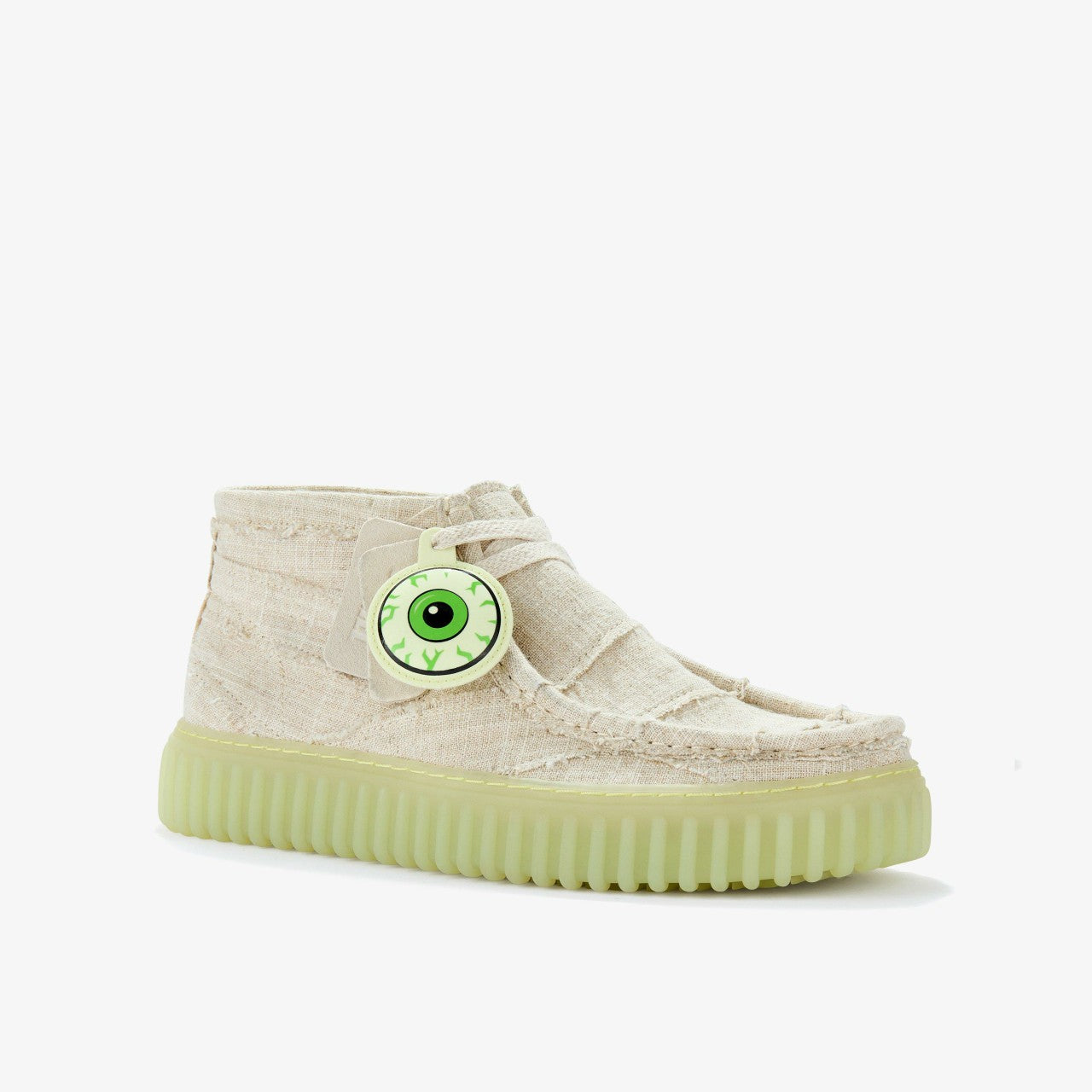 Torhill Hallow Off White Textile | Clarks Discount
