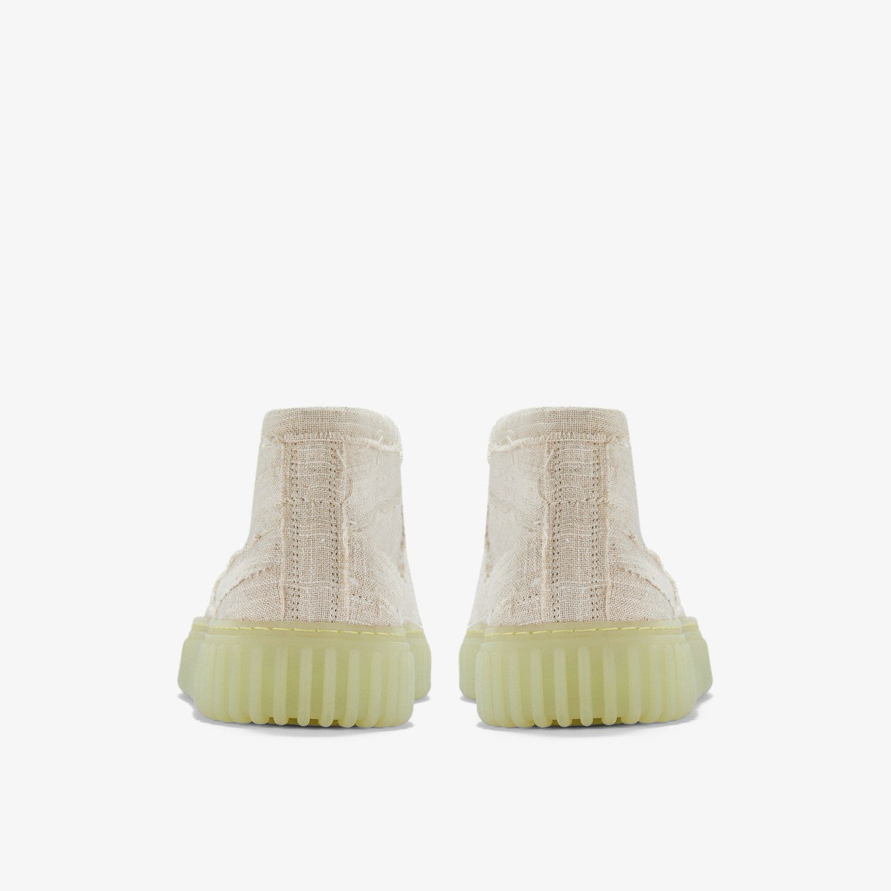 Torhill Hallow Off White Textile | Clarks Discount