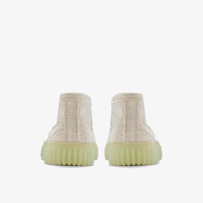 Torhill Hallow Off White Textile | Clarks Discount