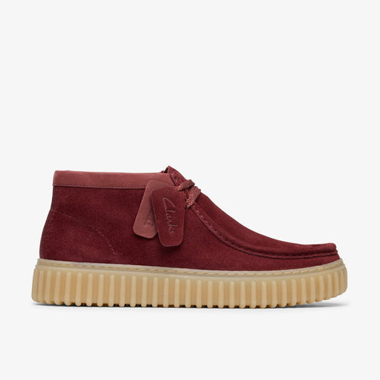 Torhill Hi Wine Suede | Clarks