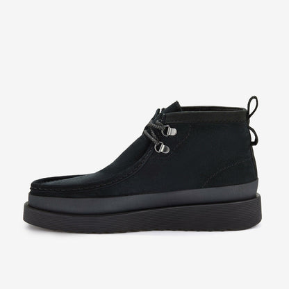 Wallabee FTR2 Hi Black Suede | Clarks Discount