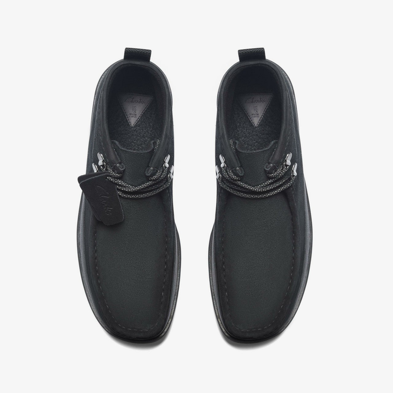 Wallabee FTR2 Hi Black Suede | Clarks Discount
