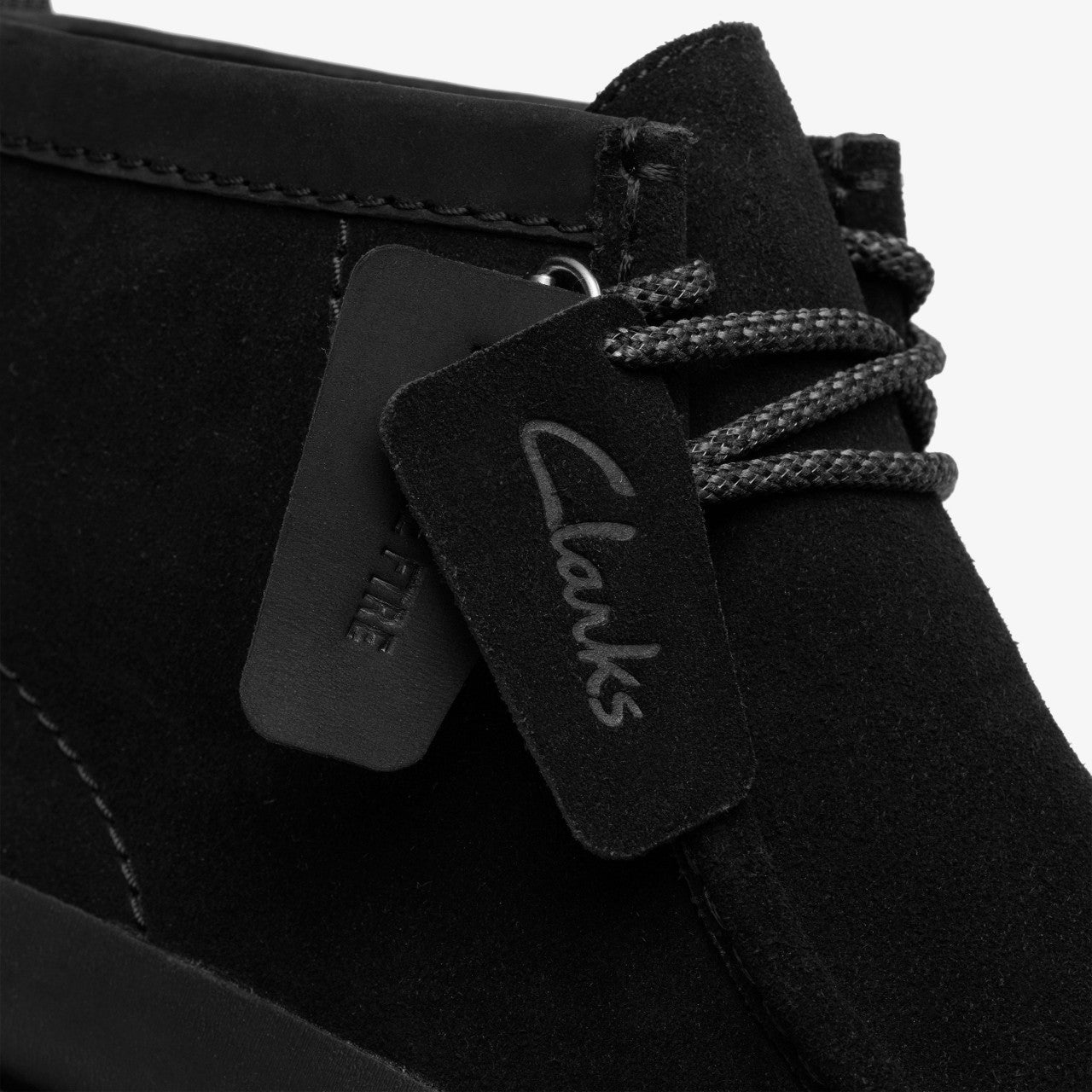 Wallabee FTR2 Hi Black Suede | Clarks Discount