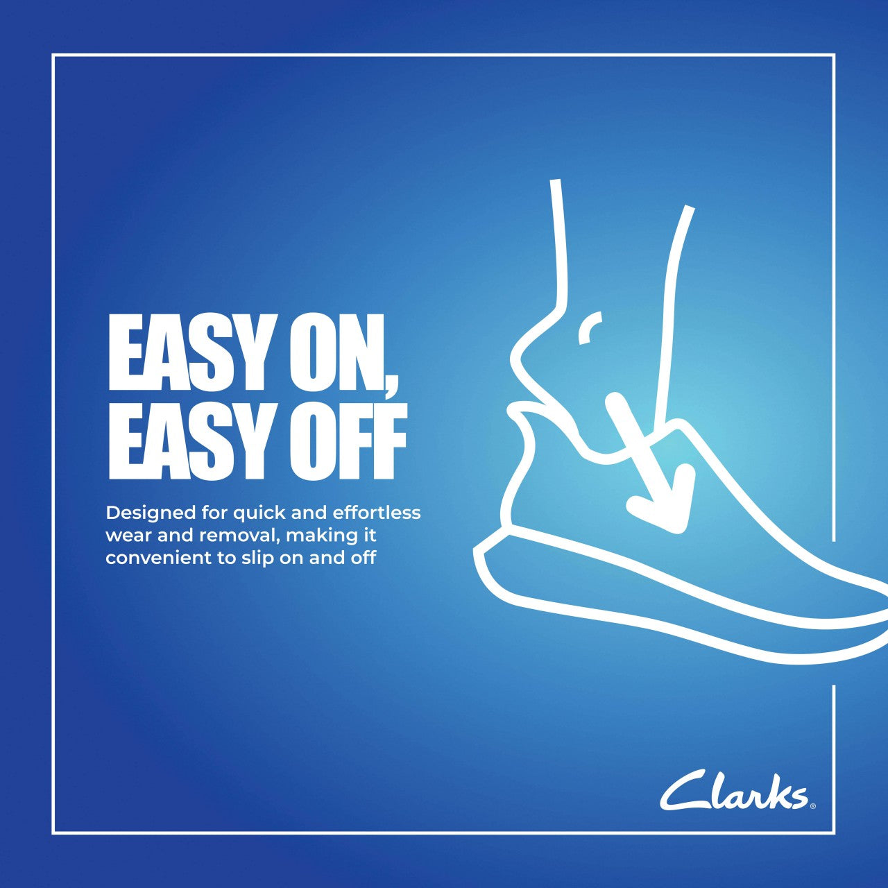 Nalle Step Blue Grey | Clarks Discount