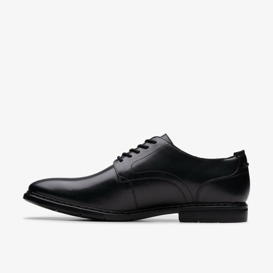 Banbury Derby Black Leather | Clarks Onsale