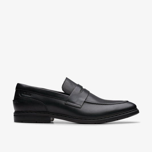 Banbury Lo Black Leather | Clarks