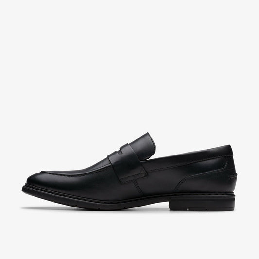 Banbury Lo Black Leather | Clarks