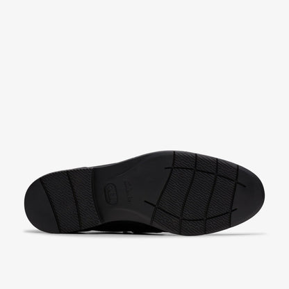 Banbury Lo Black Leather | Clarks