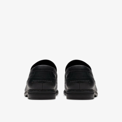 Banbury Lo Black Leather | Clarks