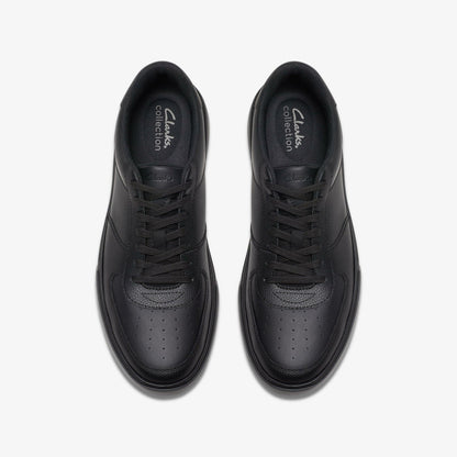 Romsey Tie Black Leather | Clarks Discount