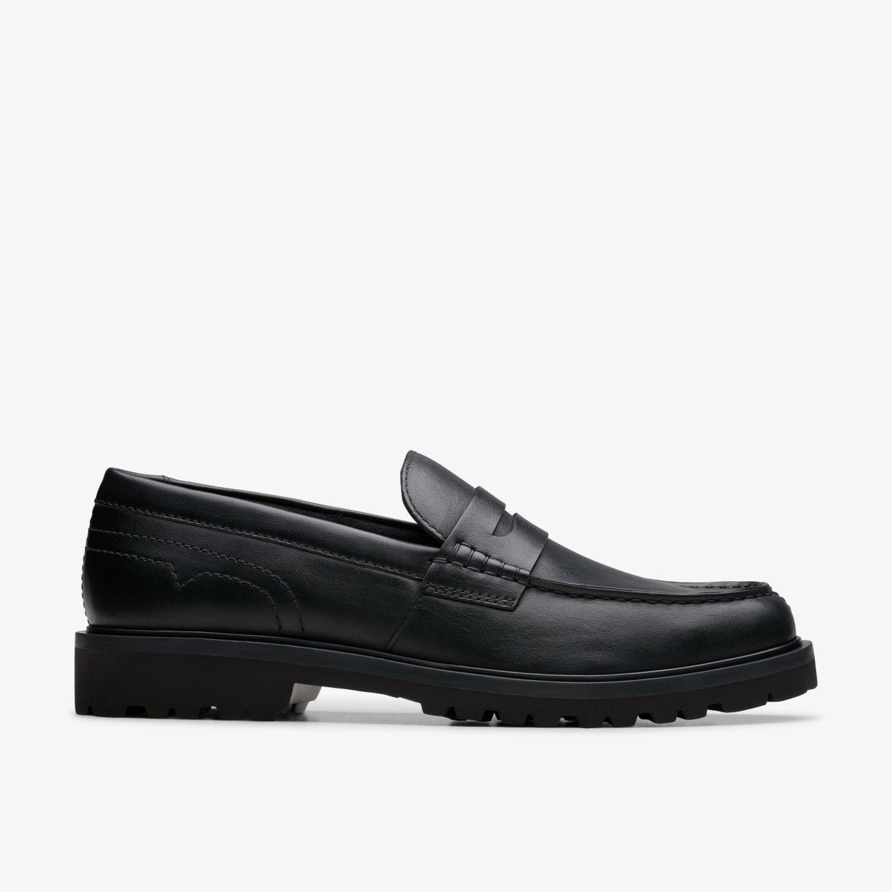 Berwick Lo Black Leather | Clarks US