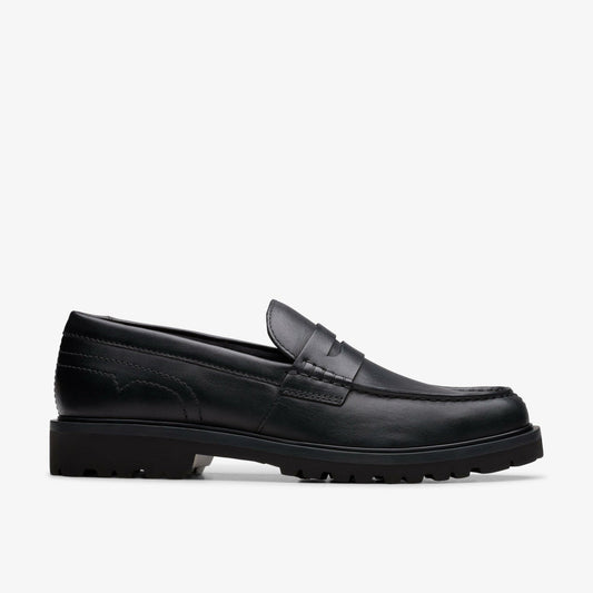 Berwick Lo Black Leather | Clarks US