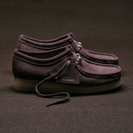 Wallabee Plum Suede | Clarks Discount
