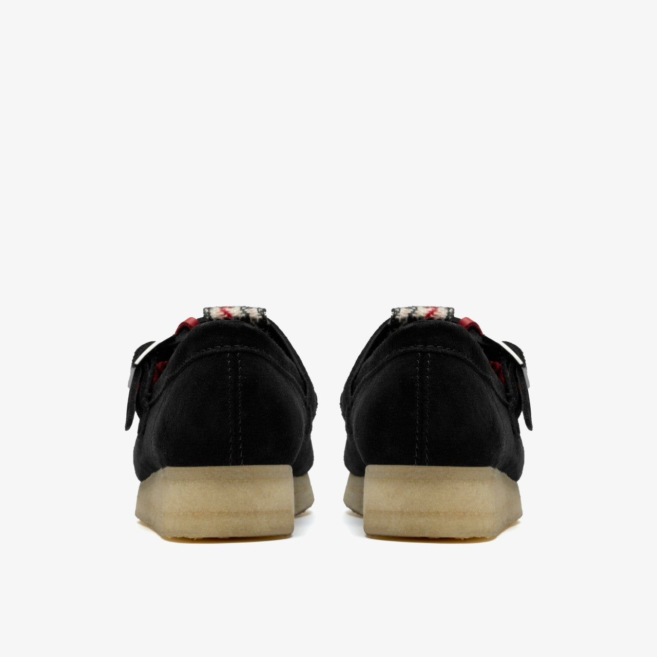 Wallabee T Bar Black Tweed Combination | Clarks