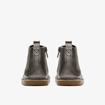 Joyful Sky Toddler Pewter | Clarks US
