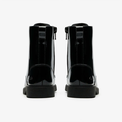 Oaklyn Charm Kid Black Patent | Clarks Onsale