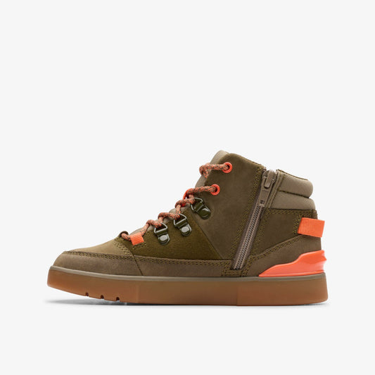 Oslo Trail Kid Khaki | Clarks Onsale