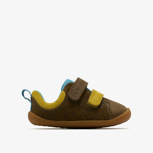 Roamer Roar Toddler Dark Olive | Clarks Sale