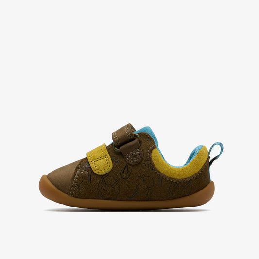 Roamer Roar Toddler Dark Olive | Clarks Sale
