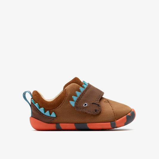 Roamer Stomp Toddler Tan | Clarks