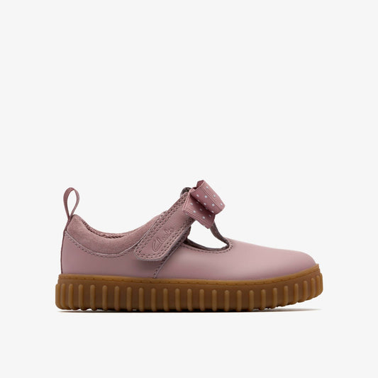 Cove Bow Toddler Dusty Pink | Clarks US