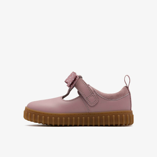 Cove Bow Toddler Dusty Pink | Clarks US