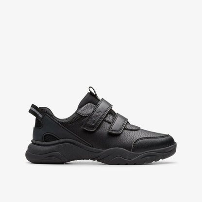 Feather Shine Kid Black | Clarks Onsale