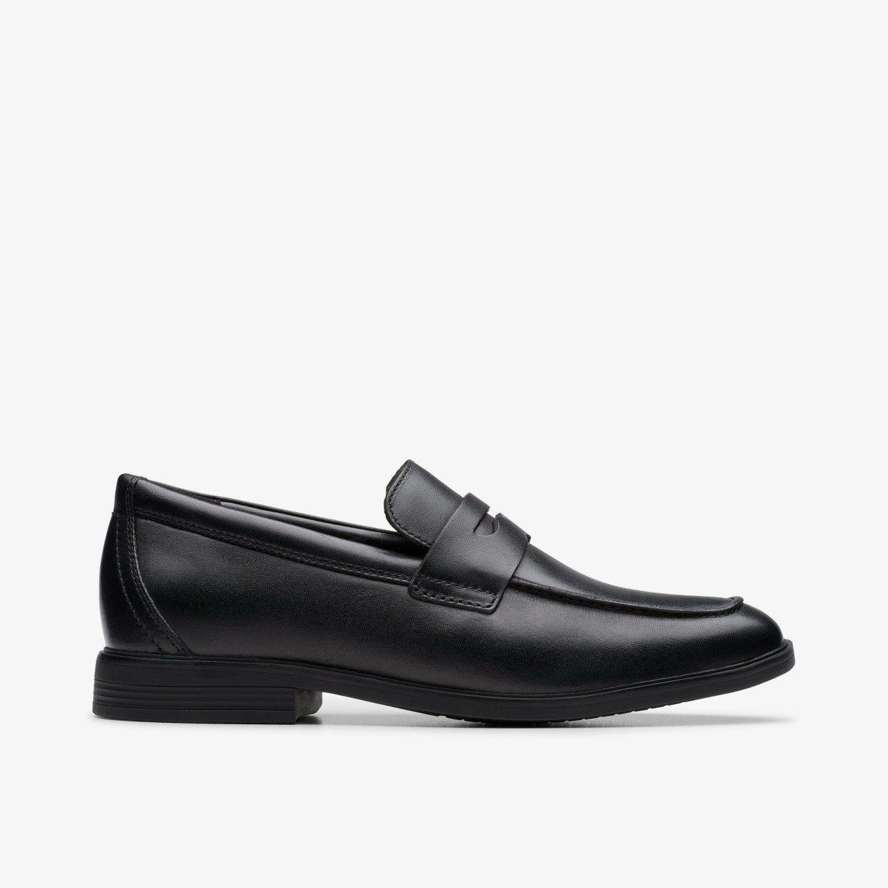 Jonwin Craft Youth Black Leather | Clarks Onsale