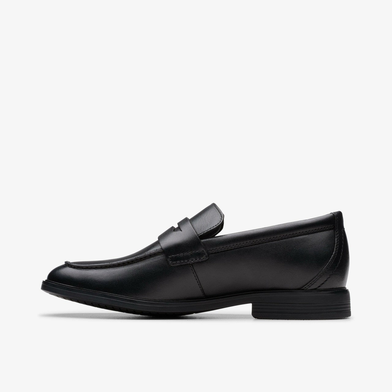 Jonwin Craft Youth Black Leather | Clarks Onsale