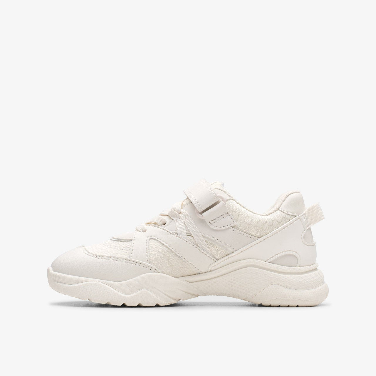 Feather Pace Kid White | Clarks US