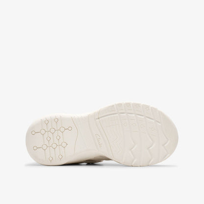 Feather Pace Kid White | Clarks US