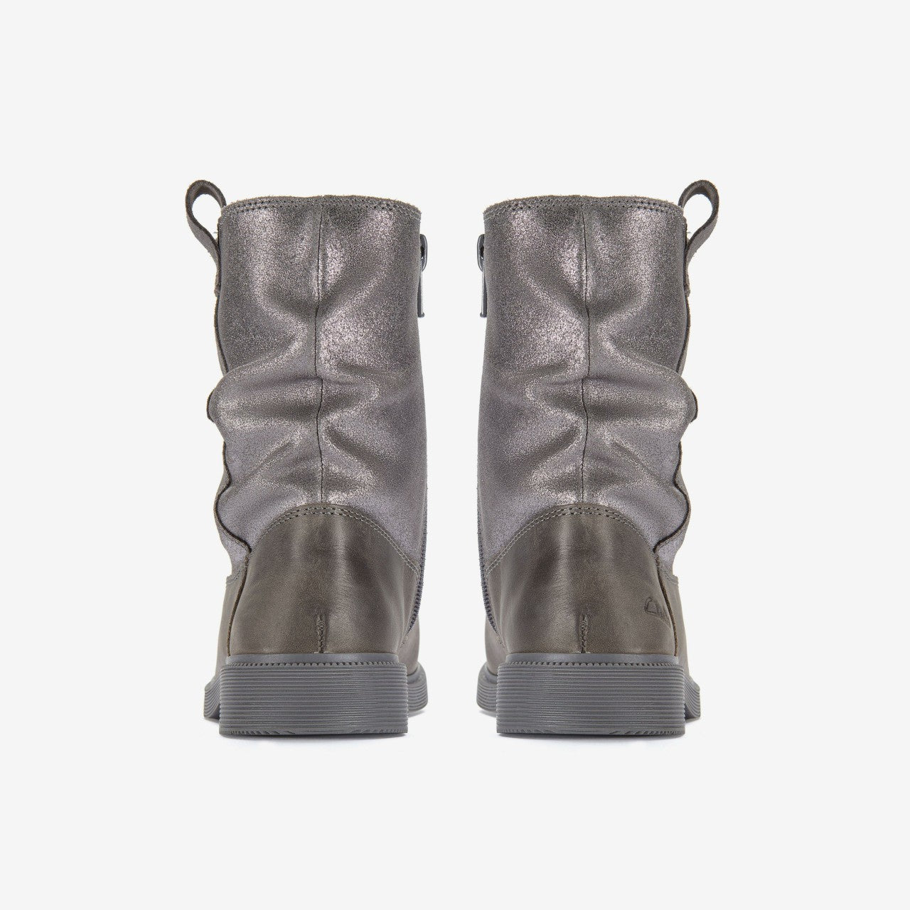 Oaklyn Top Kid Pewter Suede | Clarks US