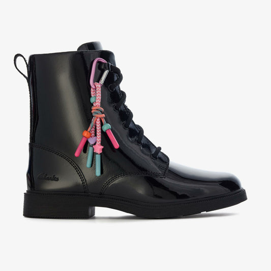 Oaklyn Charm Older Black Patent | Clarks For Sale