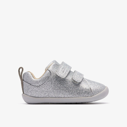 Roamer Craft Toddler Silver Patent | Clarks Onsale