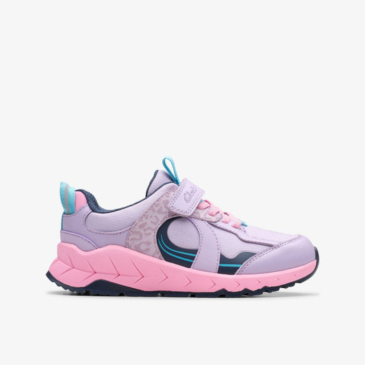 Selva Hero Kid Lilac Combination | Clarks Discount