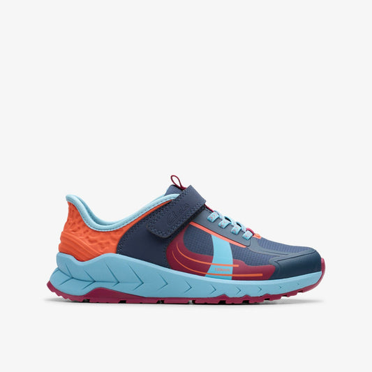 Selva Lane Kid Navy Combination | Clarks US