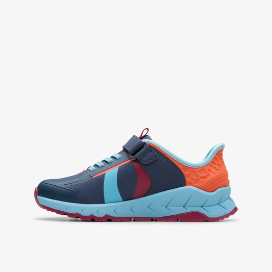 Selva Lane Kid Navy Combination | Clarks US