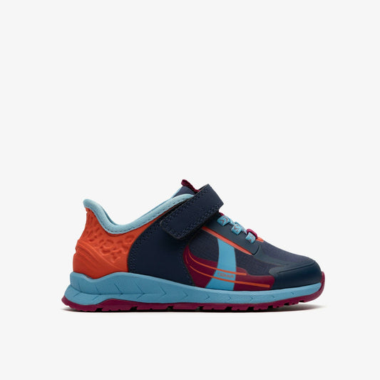 Selva Lane Toddler Navy Combination | Clarks Discount