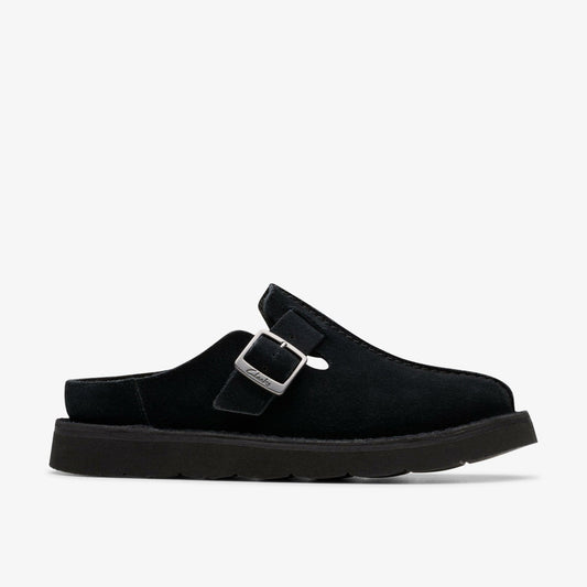 Solsbury Mule Black Suede | Clarks Discount