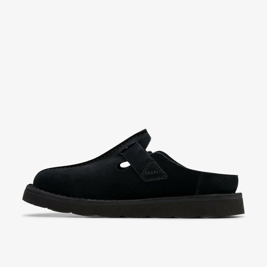 Solsbury Mule Black Suede | Clarks Discount