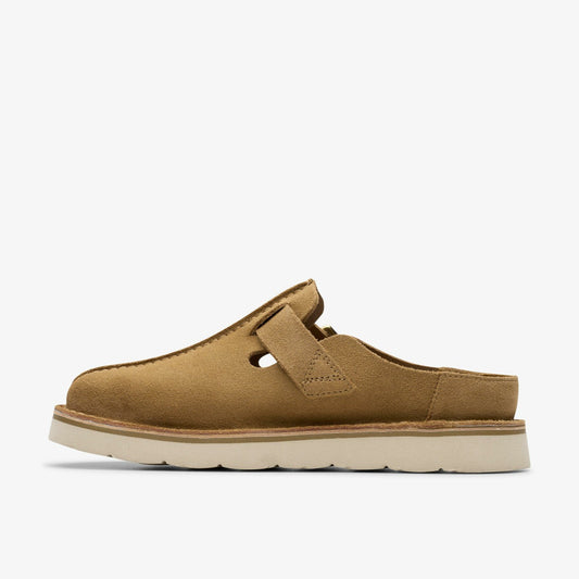 Solsbury Mule Dark Sand Suede | Clarks For Sale