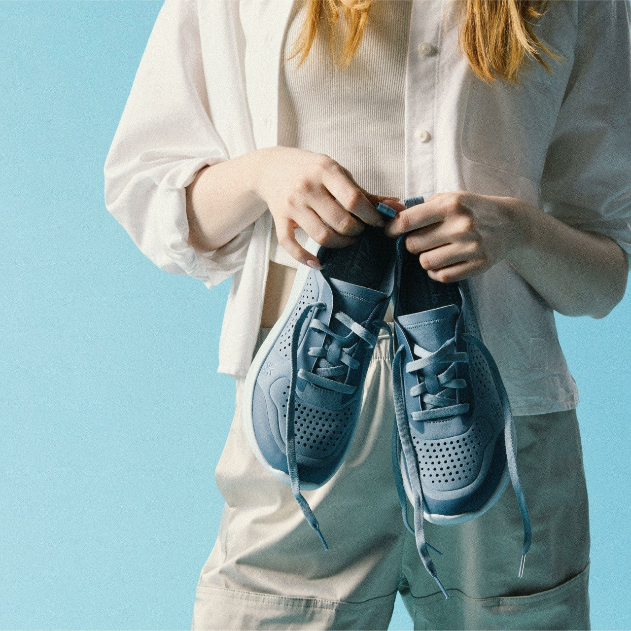 Solevana Tie Light Blue | Clarks For Sale
